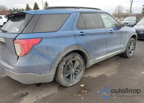 2022 Ford Explorer Xlt из США, поврежденный, VIN 1FMSK8DH5NGA70556